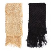 COVERI SCIARPA FOULARD PASHMINA STOLA DONNA GIRL SCIALLE IN LUREX BRILLANTE 866S