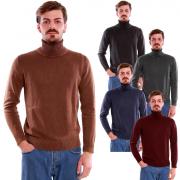 MALAGRIDA MAGLIA PULLOVER UOMO DOLCEVITA COLLO ALTO MAGLIONE SWEATER 45191