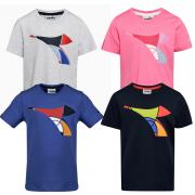 DIADORA JU.SS T-SHIRT FREGIO MAGLIA BAMBINO BAMBINA UNISEX COTONE 102.175895