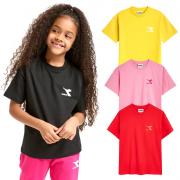 DIADORA JU.T-SHIRT SS RAINBOW MAGLIA BAMBINO BAMBINA UNISEX COTONE 102.178265