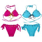 LIU JO BIKINI CON LACCETTI OCCHIELLI COSTUME DA BAGNO DONNA MARE PISCINA VA2059