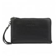 PIERRE CARDIN POCHETTE UOMO A MANO BORSA BORSELLO POLSIERA MARSUPIO 002 IZA299