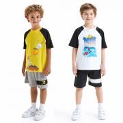 DIADORA JB.SET SS SPORT ART COMPLETO COTONE BAMBINO T-SHIRT PANT 102.179340