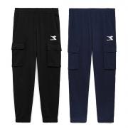 DIADORA PANTS CUFF SLICE PANTALONI CARGO UOMO FELPA TASCONI JOGGER 102.179715