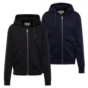 GUESS FELPA UOMO INVERNALE GARZATA FULL ZIP CAPPUCCIO MAGLIA SPORT M3BQ48K9Z21