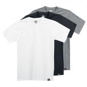DICKIES MAGLIETTA T-SHIRT GIROCOLLO UOMO MAGLIA COTONE BOX 3 PEZZI DK621114AS01