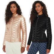 GUESS GIUBBINO GIACCA PIUMINO TRAPUNTINA DONNA STRETCH W4YL06KCBV0