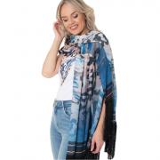 GUESS FOULARD MAXI DONNA LOGO STAMPA SCIARPA PASHMINA DONNA SCIALLE W4YZ07WG7A0