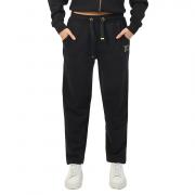 YES-ZEE PANTALONI TUTA STRAIGHT FELPA DONNA COTONE SPORT COULISSE P370-SN00