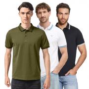 GUESS POLO UOMO T-SHIRT PIQUET COTONE STRETCH MAGLIA ESTATE SPORT M2GP34KARS0