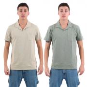 GUESS POLO T-SHIRT UOMO COTONE FIAMMATO CON TASCHINO COMODA COMFORT M5GP24KC6U1