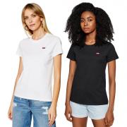 LEVI'S T-SHIRT DONNA RAGAZZA MAGLIETTA LOGO RICAMATO MAGLIA COTONE GIRL 39185