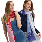 LIU JO STOLA BETTER POIS FANTASIA SCIARPA FOULARD PASHMINA DONNA SCIALLE 2A5020