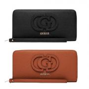 GUESS PORTAFOGLIO DONNA CALEBRA SLG LOGO BORSELLINO WALLET CARTE SWBG9536146