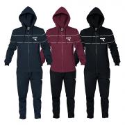DIADORA TRACKSUIT TUTA UOMO CAPPUCCIO FELPA COTONE FELPATO INVERNALE 102.182283
