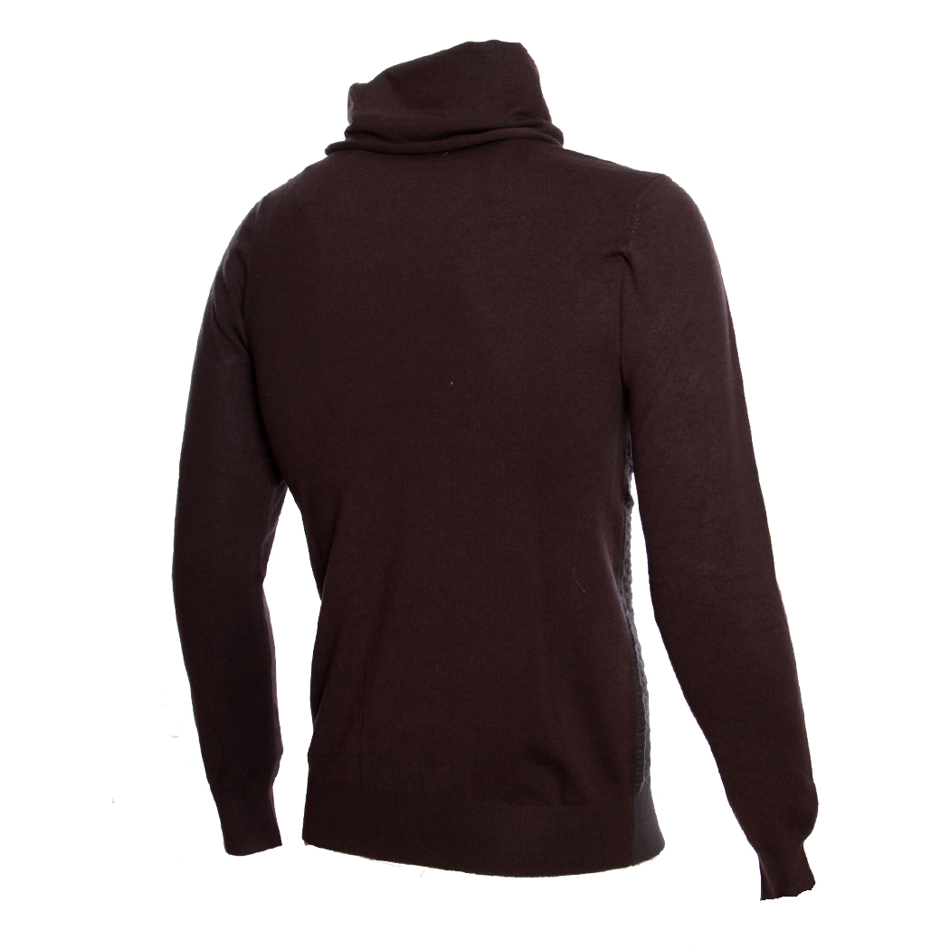 NEROVAGO - MAGLIA PULLOVER UOMO LANA PULLOVER COLLO INCROCIATO T-SHIRT 751840