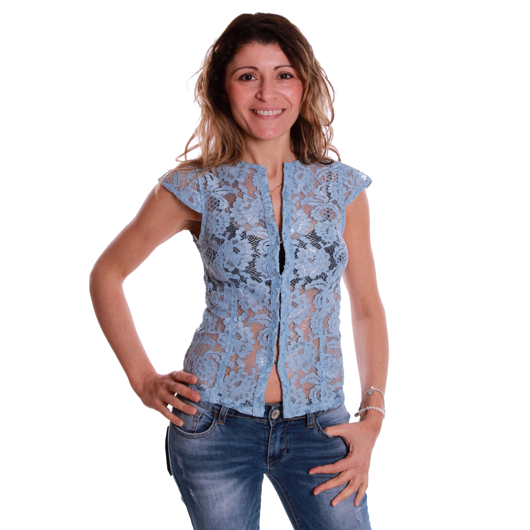 M11818 - maglia, maglietta, t-shirt, shirt, twin-set, coconuda, datch,  maniche corte, man - eliosjeans - COCONUDA - CAMICIA TOP MAGLIA DONNA IN  PIZZO SOTTO GIACCA T-SHIRT SEXY M11818