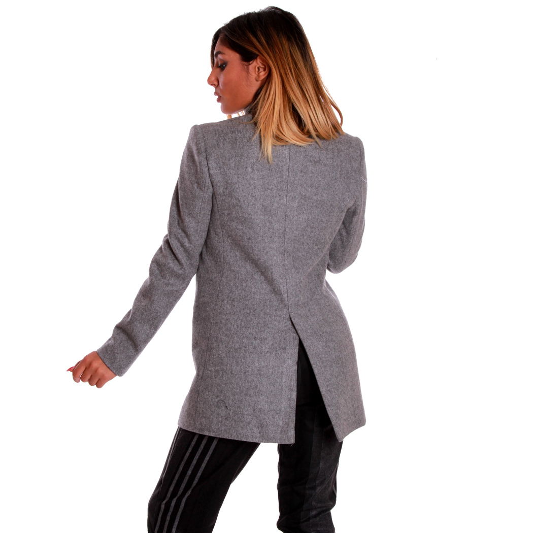 COCONUDA GIACCA LUNGA CAPPOTTO DONNA RAGAZZA JACKET MODA SEXY C2400