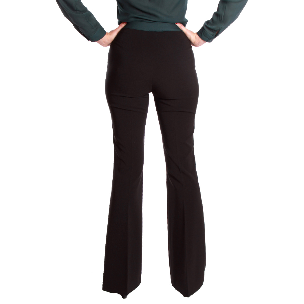 07011 - DONNA, JEANS, LUNGHI, CORTI, STRETCH, 5 TASCHE, FANTASIA, TINTA  UNITA, COTONE, V - eliosjeans - QUEGUAPA PANTALONI A ZAMPA RAGAZZA DONNA  GIRL NERO OUTFIT SEXY FASHION 07011