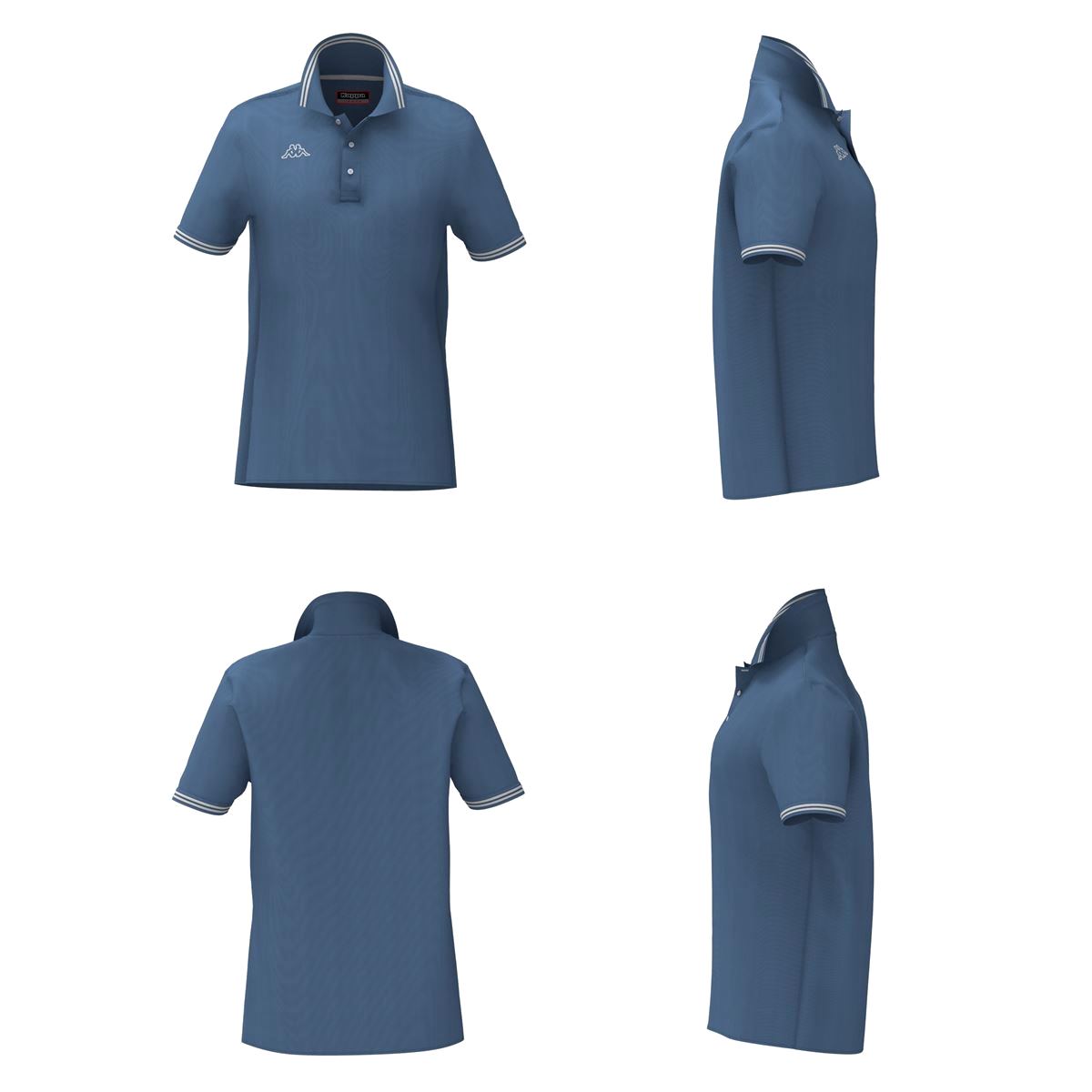 KAPPA LOGO MALTAX 5 MSS POLO UOMO PIQUET COTONE T-SHIRT MAGLIA REGULAR 302MX50