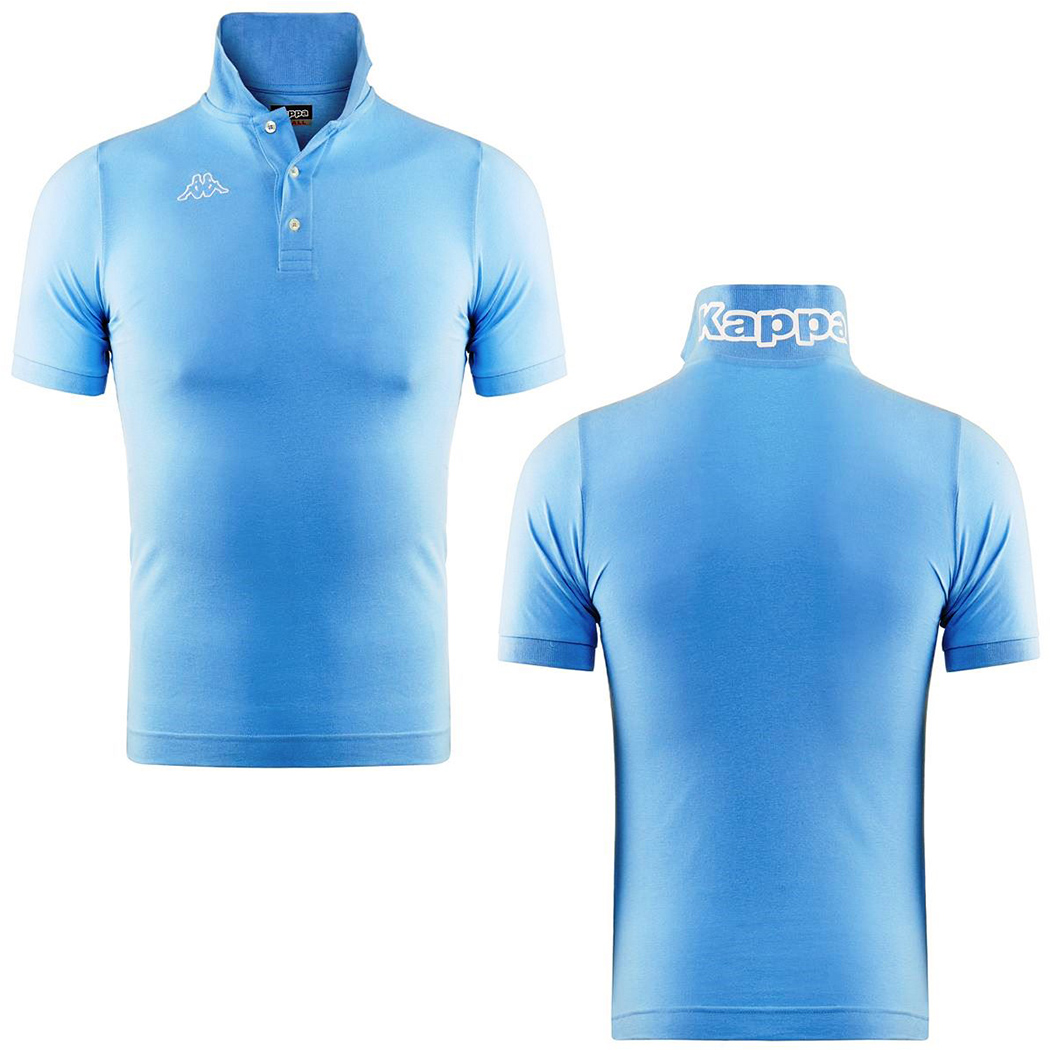 KAPPA LOGO LIFE POLO UOMO PIQUET COTONE T-SHIRT MAGLIA REGULAR SPORT 302S1U0