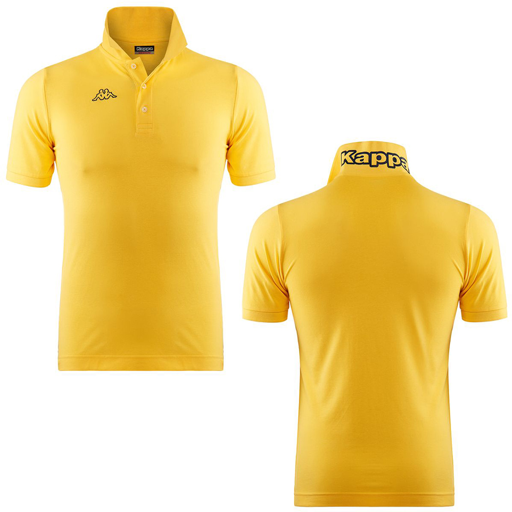 KAPPA LOGO LIFE POLO UOMO PIQUET COTONE T-SHIRT MAGLIA REGULAR SPORT 302S1U0
