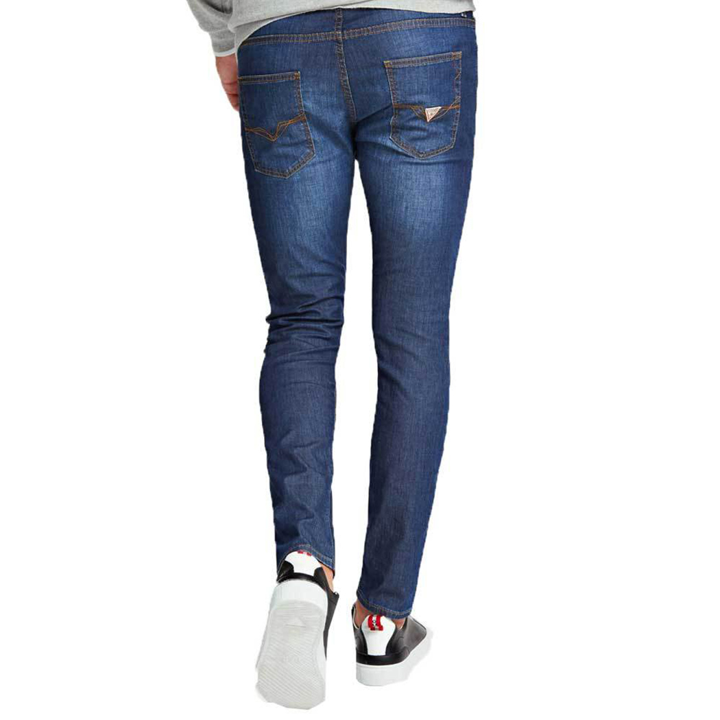 GUESS JEANS PANTALONI UOMO CHRIS SKIN STRETCH LEGGERO PRIMAVERILE M02A27D3ZM1