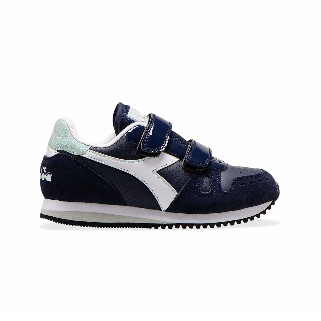 DIADORA SIMPLE RUN UP TD GIRL SCARPE BAMBINA STRAPPO SNEAKERS SPORT 101.176607