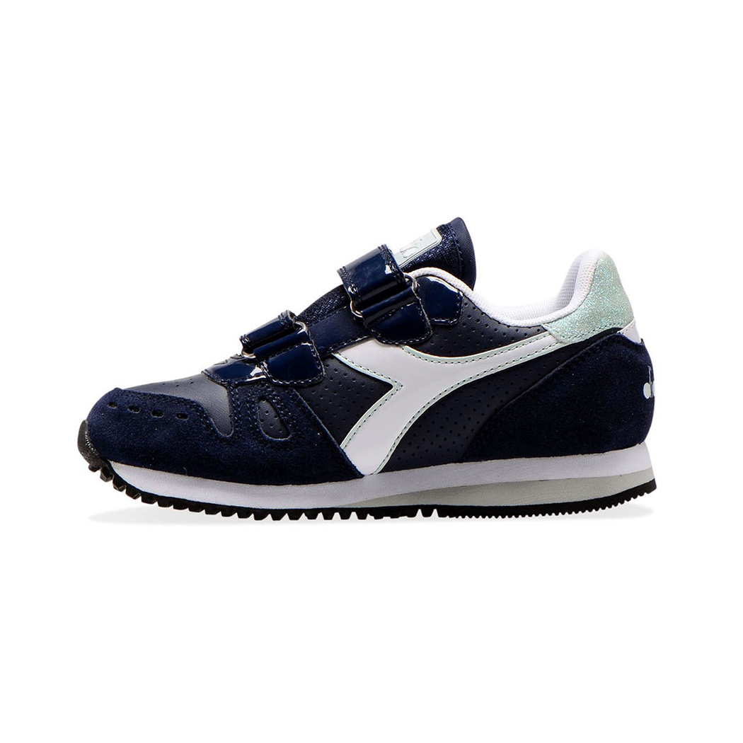 DIADORA SIMPLE RUN UP TD GIRL SCARPE BAMBINA STRAPPO SNEAKERS SPORT 101.176607