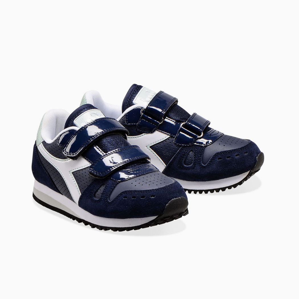 DIADORA SIMPLE RUN UP TD GIRL SCARPE BAMBINA STRAPPO SNEAKERS SPORT 101.176607
