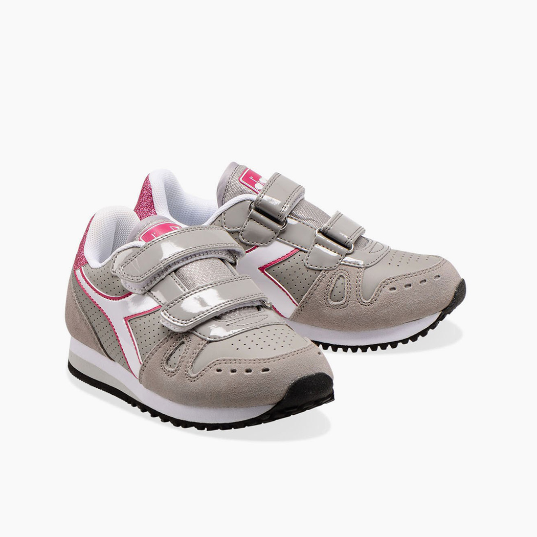 DIADORA SIMPLE RUN UP TD GIRL SCARPE BAMBINA STRAPPO SNEAKERS SPORT 101.176607