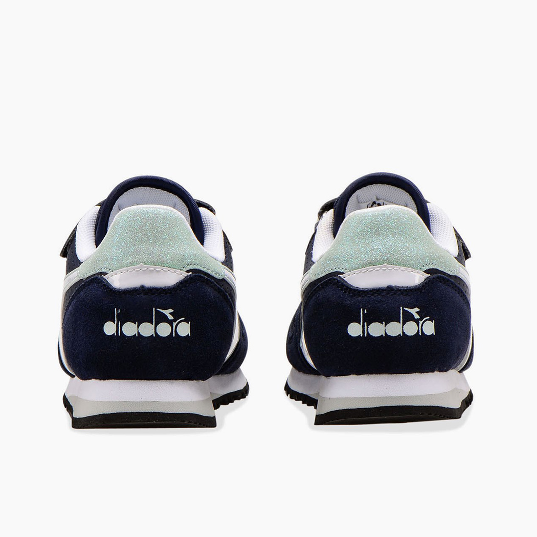 DIADORA SIMPLE RUN UP TD GIRL SCARPE BAMBINA STRAPPO SNEAKERS SPORT 101.176607