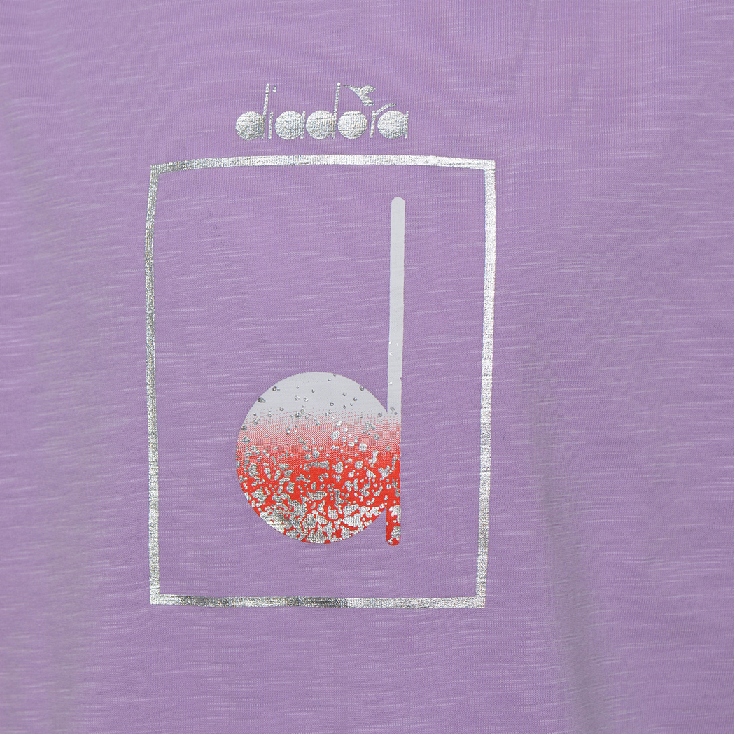 DIADORA JG. SET SS LOGO MANIA COMPLETINO BAMBINA T-SHIRT LEGGINGS 102.177139