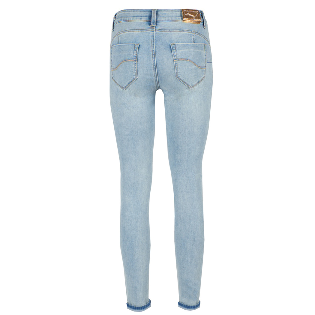 P377W556 - JEANS, PANTALONI, DONNA, CORTI, LUNGHI, CAPRI, PINOCCHIETTO,  SBIADITI, BERMUDA, - eliosjeans - YES ZEE JEANS PANTALONI DONNA GIRL SKINNY  SLIM FIT 5 TASCHE STRETCH P377/W556