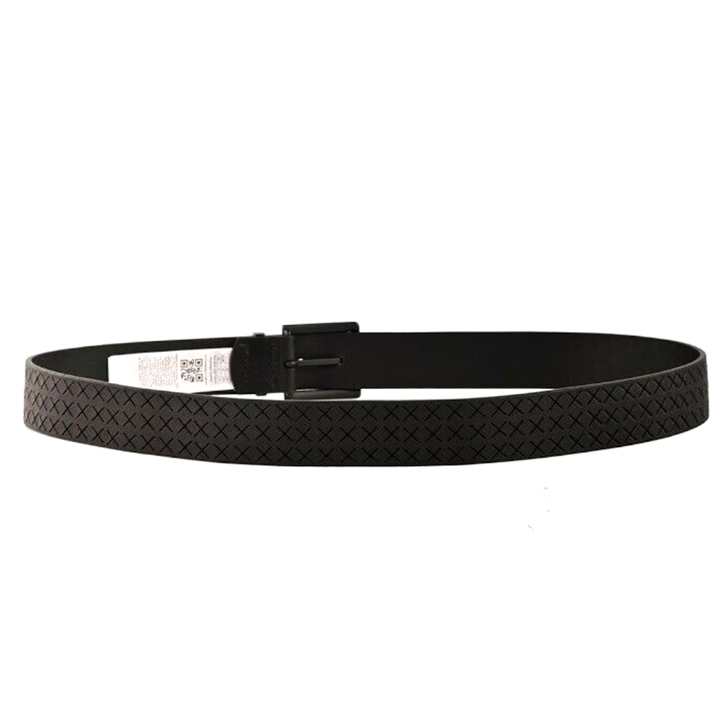 GUESS CINTURA UOMO LOGO VERA PELLE FIBBIA BELT BOY CINTA ACCESSORIO M1BZ71L0PO0