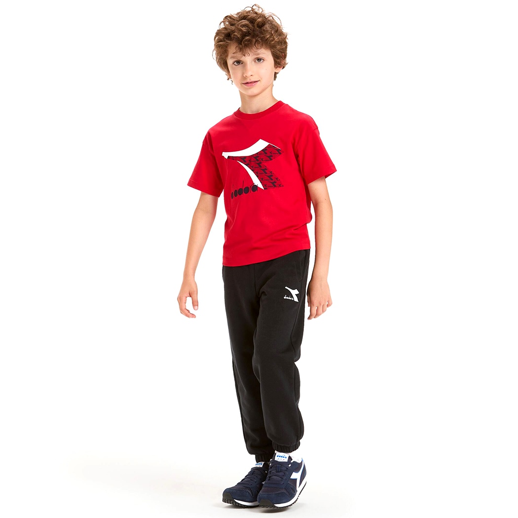 DIADORA JU. SS T-SHIRT CUBIC MAGLIA BAMBINO BAMBINA UNISEX COTONE 102.177801