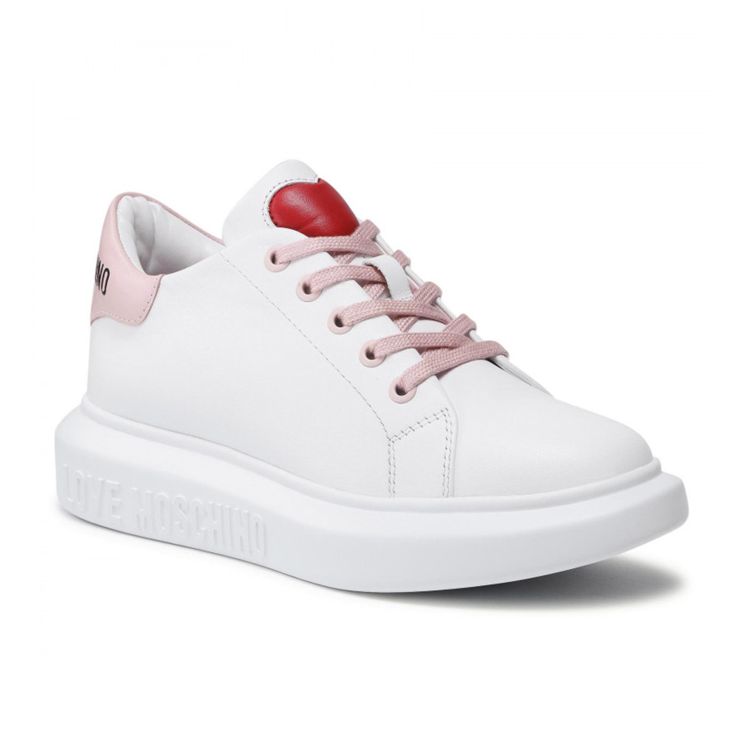 JA15284G1DIA110B - SCARPE DONNA - eliosjeans - LOVE MOSCHINO SCARPE  SNEAKERS DONNA RAGAZZA SHOES RUNNING CUORE JA15284G1DIA110B