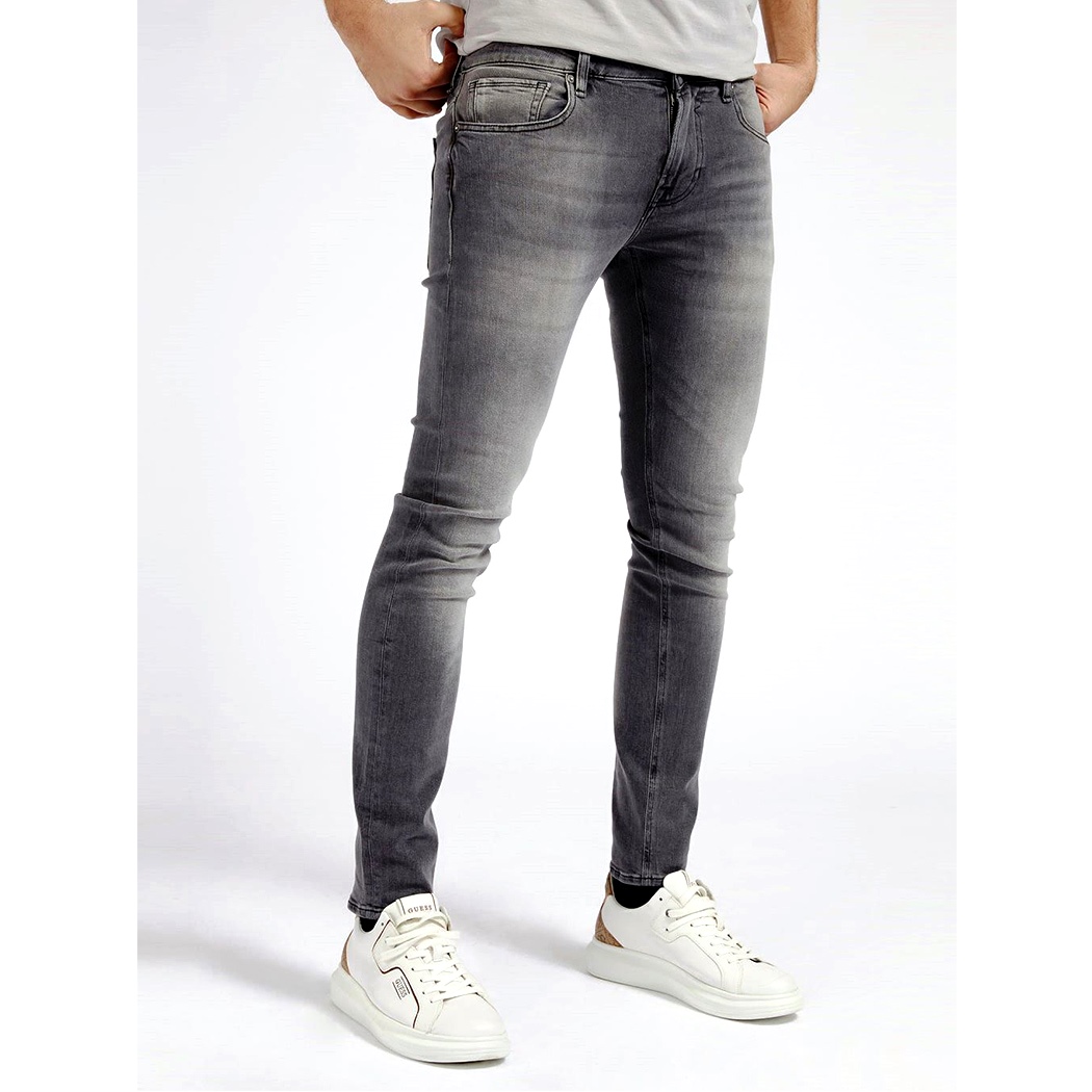 GUESS JEANS MIAMI PANTALONI DENIM SLIM UOMO SKYNNY COTONE STRETCH M1YAN1D4F54