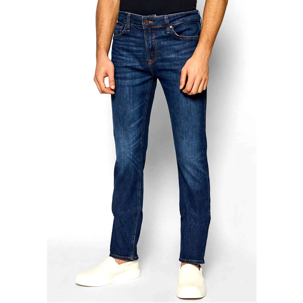 GUESS JEANS ANGELS PANTALONI DENIM SLIM UOMO COTONE STRETCH DRITTO M1YAN2D4GV4