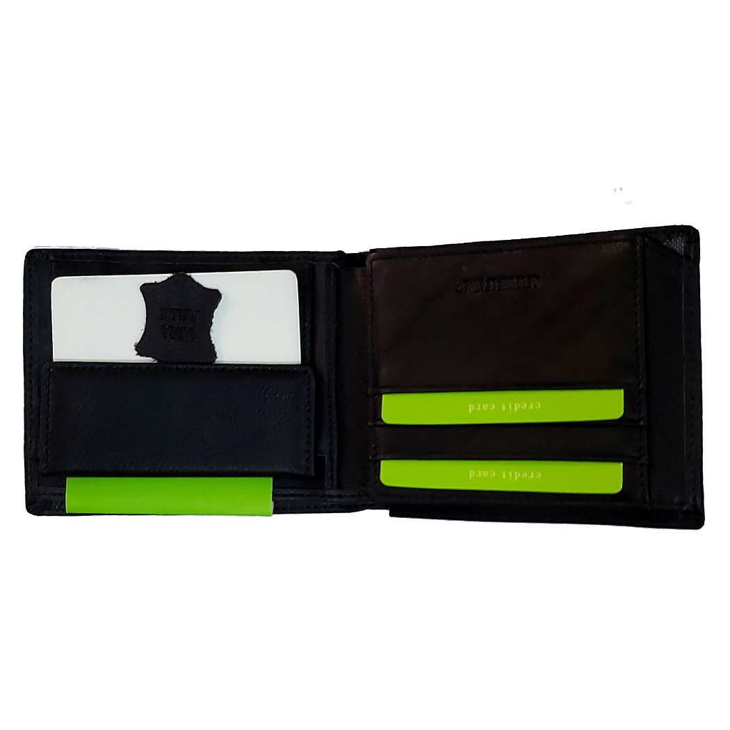 ANTONIO BASILE PORTAFOGLIO WALLET UOMO BANCONOTE CARTE VERA PELLE 8807PS112