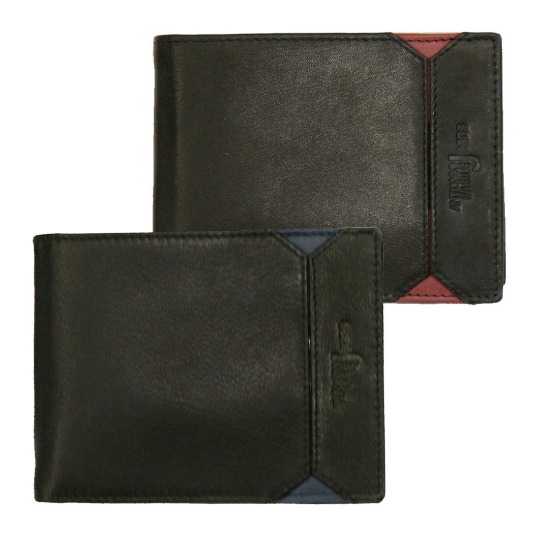 ANTONIO BASILE PORTAFOGLIO WALLET UOMO BANCONOTE CARTE VERA PELLE 8806EK013