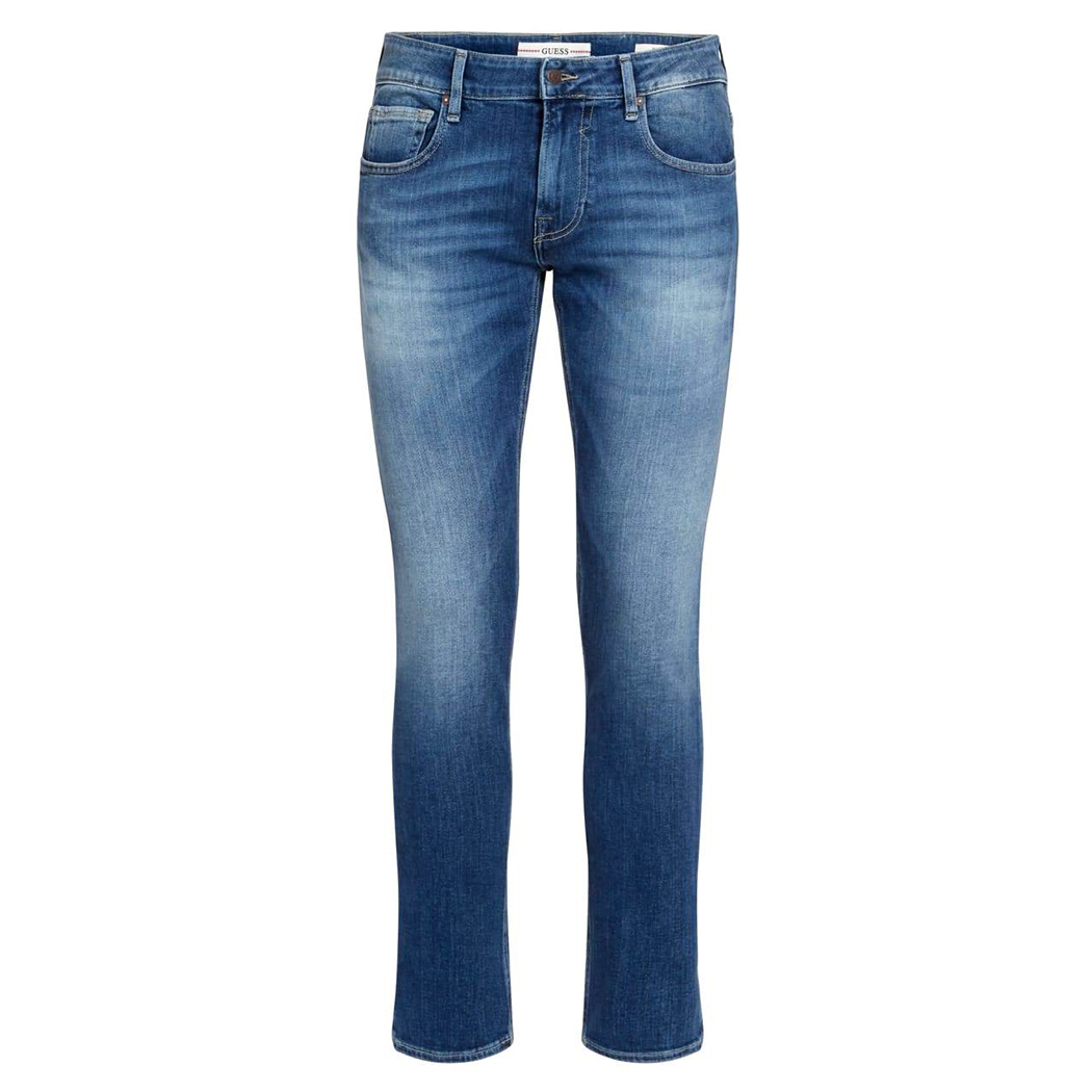 GUESS JEANS MIAMI PANTALONI DENIM SLIM UOMO SKYNNY COTONE STRETCH M1YAN1D4GV5