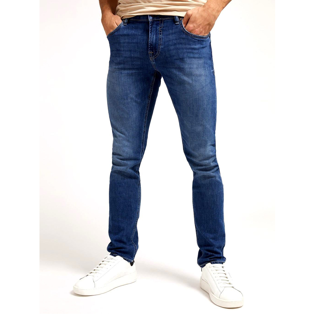 GUESS JEANS MIAMI PANTALONI DENIM SLIM UOMO SKYNNY COTONE STRETCH M1YAN1D4GV5