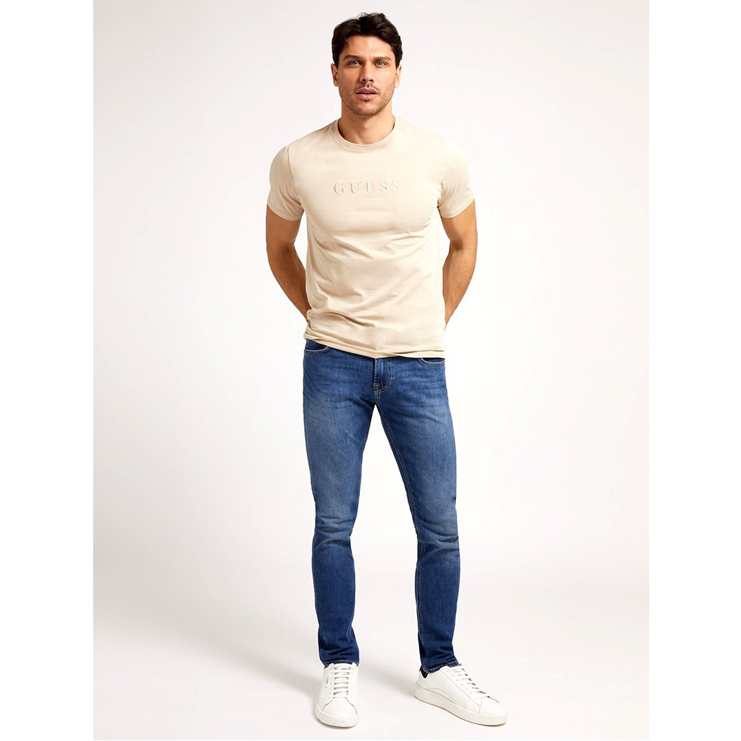 GUESS JEANS MIAMI PANTALONI DENIM SLIM UOMO SKYNNY COTONE STRETCH M1YAN1D4GV5