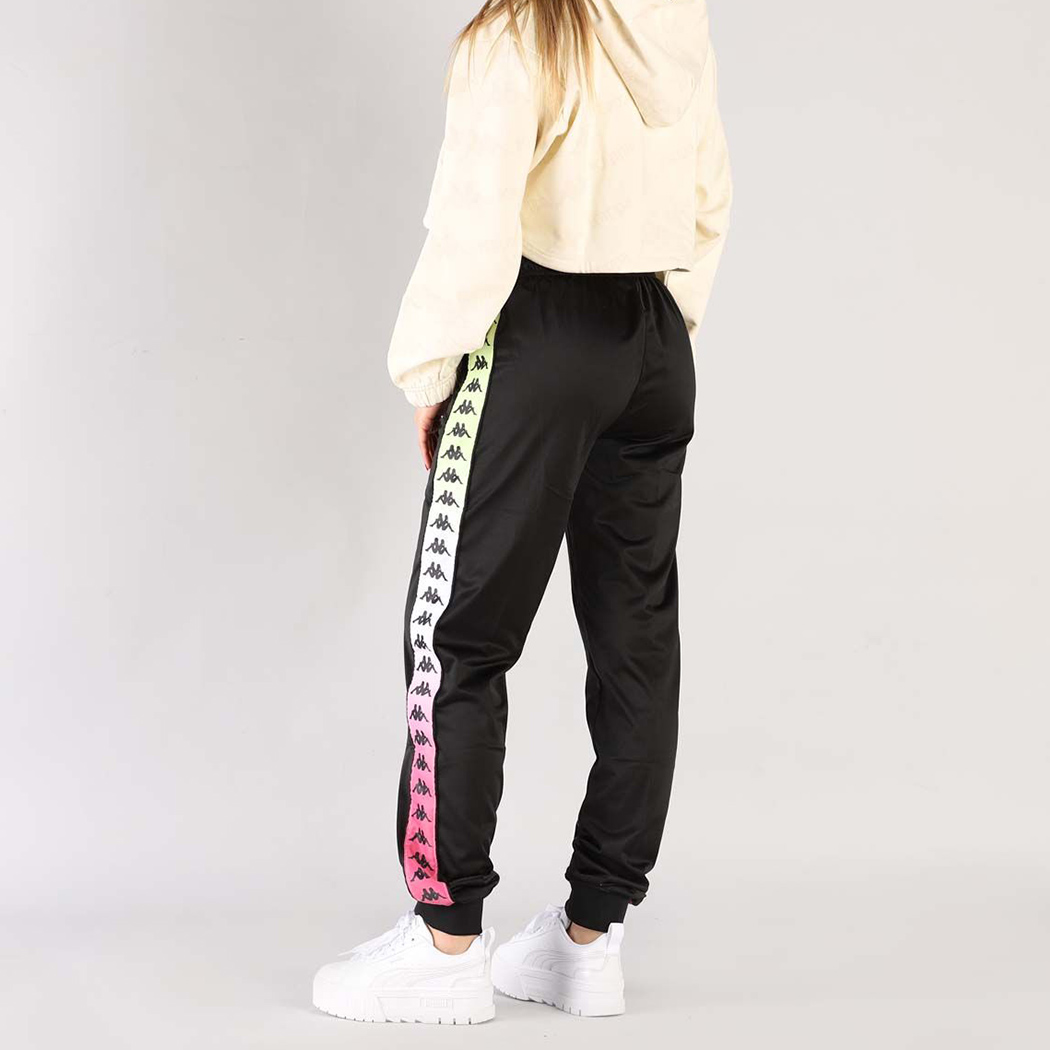 pantalone tuta kappa con banda nera