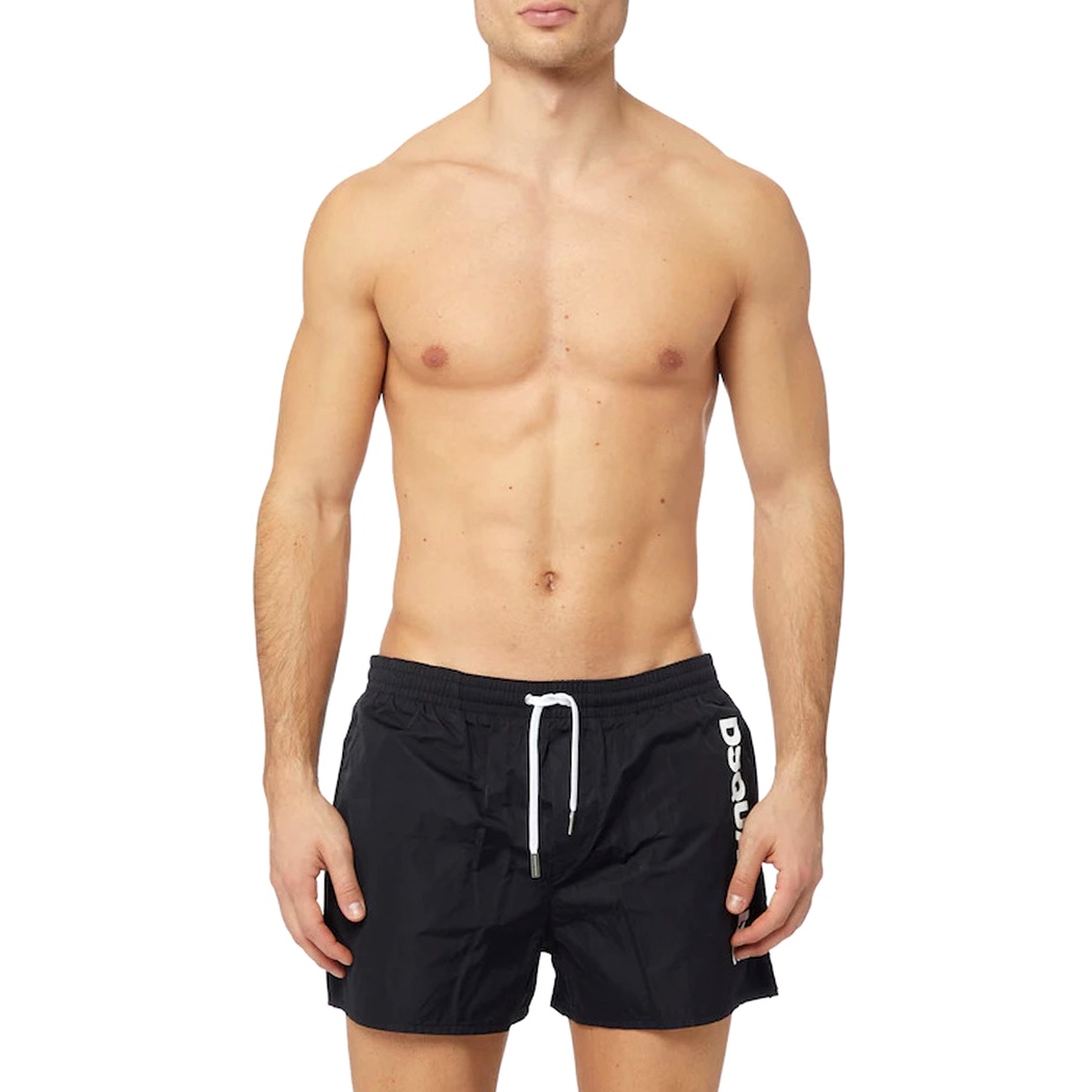 DSQUARED2 BEACH SHORT COSTUME BAGNO UOMO MARE PISCINA BOXER MIDI D7B644260