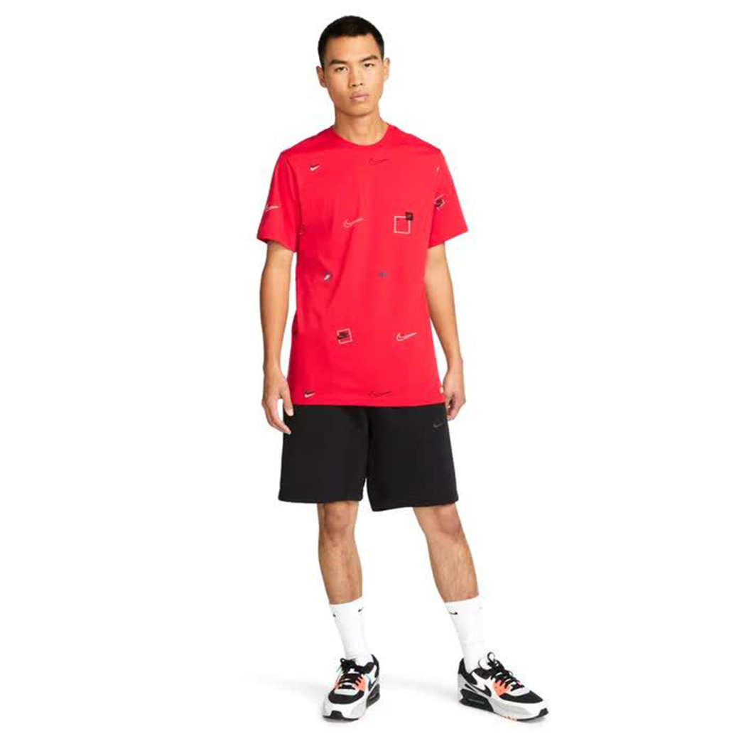 DN5246-657 - MAGLIETTE E T-SHIRT - eliosjeans - NIKE T-SHIRT UOMO LOGO TEE  CON STAMPA MAGLIA COTONE JERSEY STRETCH DN5246-657