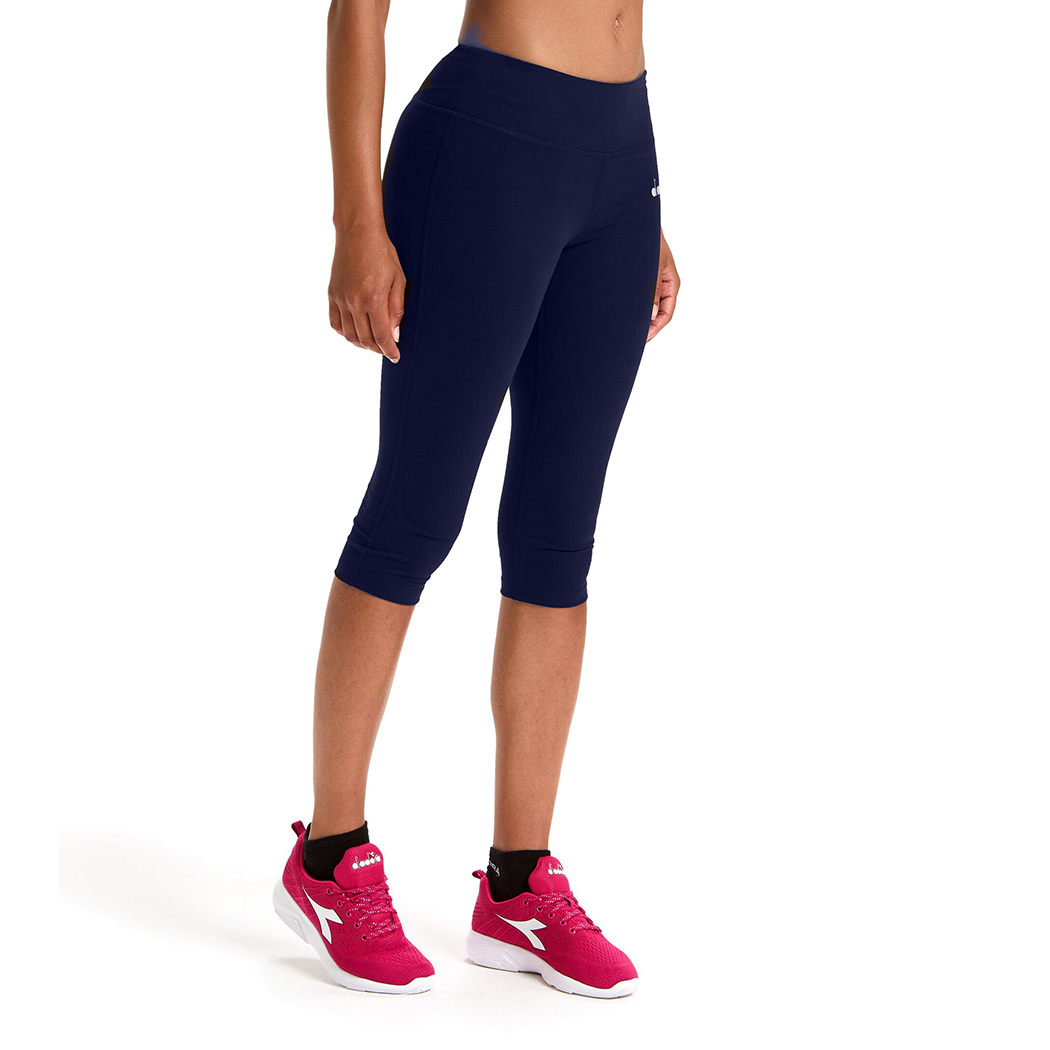 DIADORA L.3/4 LEGGINGS CHROMIA CORE PANTALONI DONNA COTONE STRETCH 102.178194