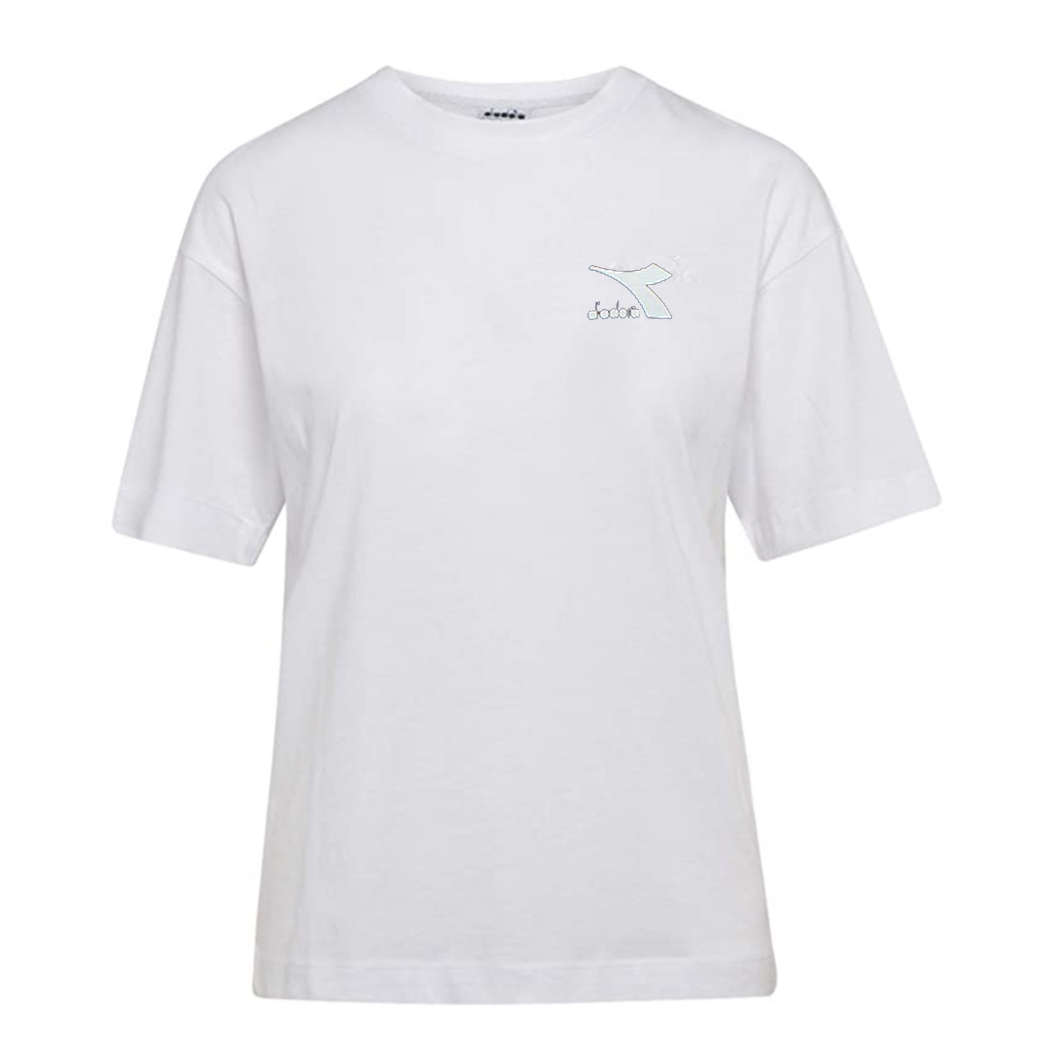 DIADORA L. T-SHIRT SS CHROMIA DONNA COTONE MAGLIA VESTIBILITA\' COMODA 102.178752
