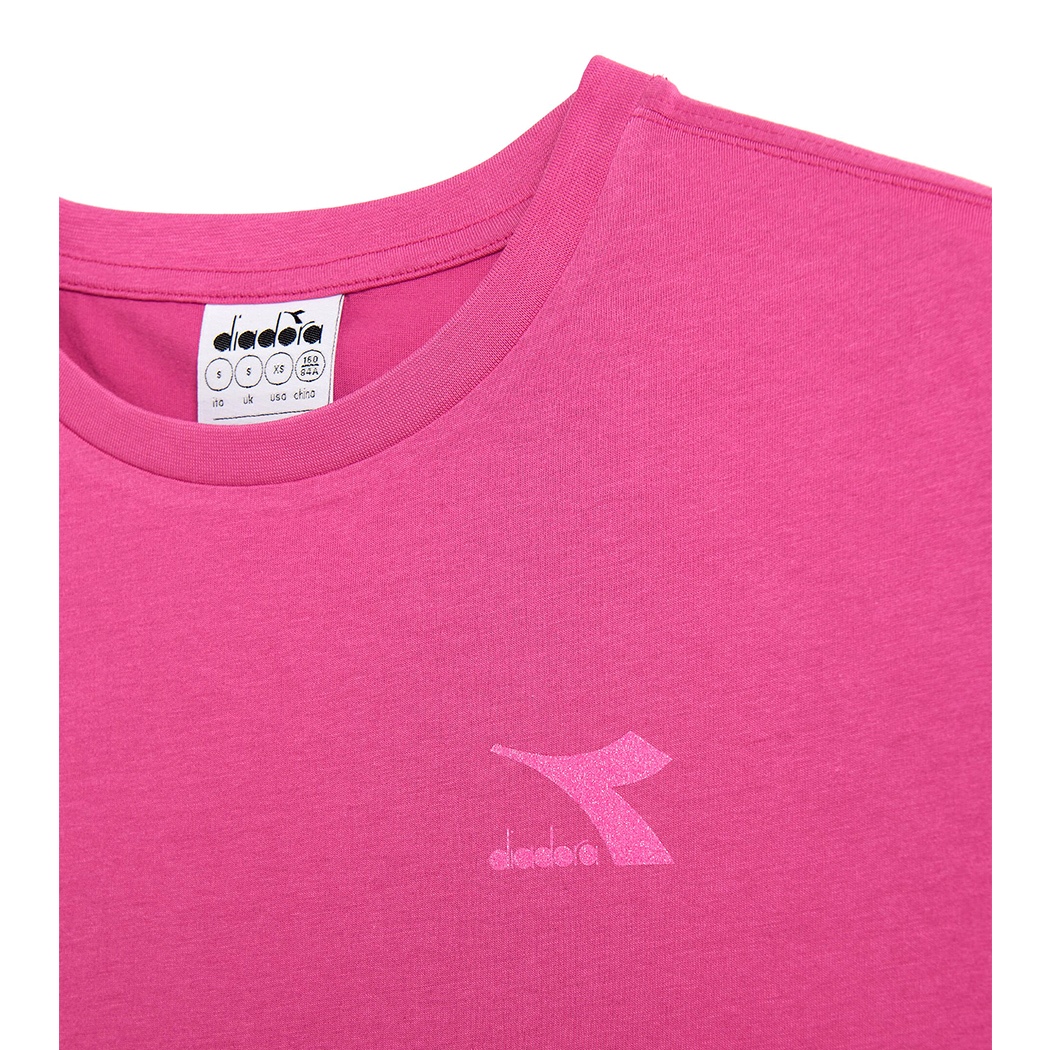 DIADORA L. T-SHIRT SS CHROMIA DONNA COTONE MAGLIA VESTIBILITA\' COMODA 102.178752